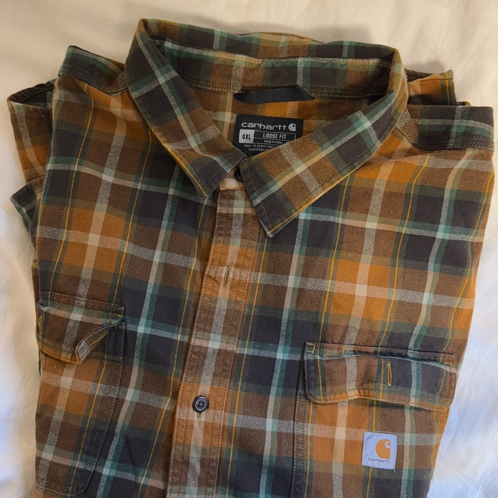 Men’s Carhartt Flannel - 4XL loose fit